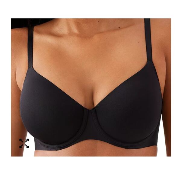 Wacoal 855451 Sleek Standard Underwire Bra black size 34DD 34E - Picture 7 of 8